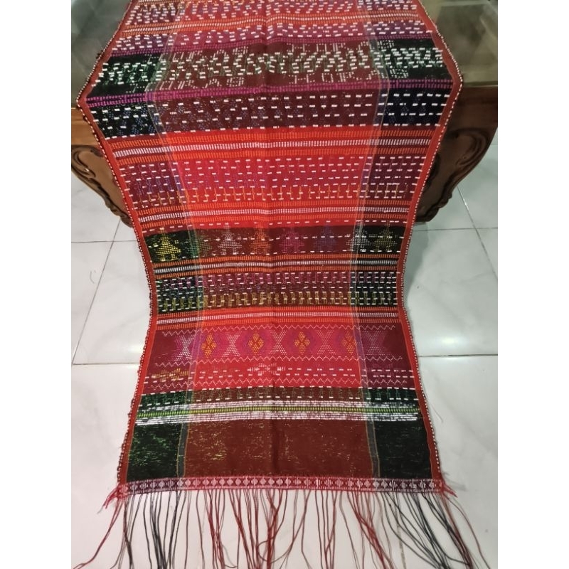 Ulos sadum  motif tarutung tenun atbm pakaian adat Batak toba