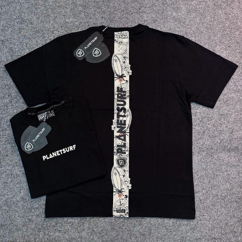 KAOS PLANET SURF / BAJU PLANET SURF PRIA / SURFING PLANET SURF / T-SHIRT PLANET SURF LENGAN PENDEK /