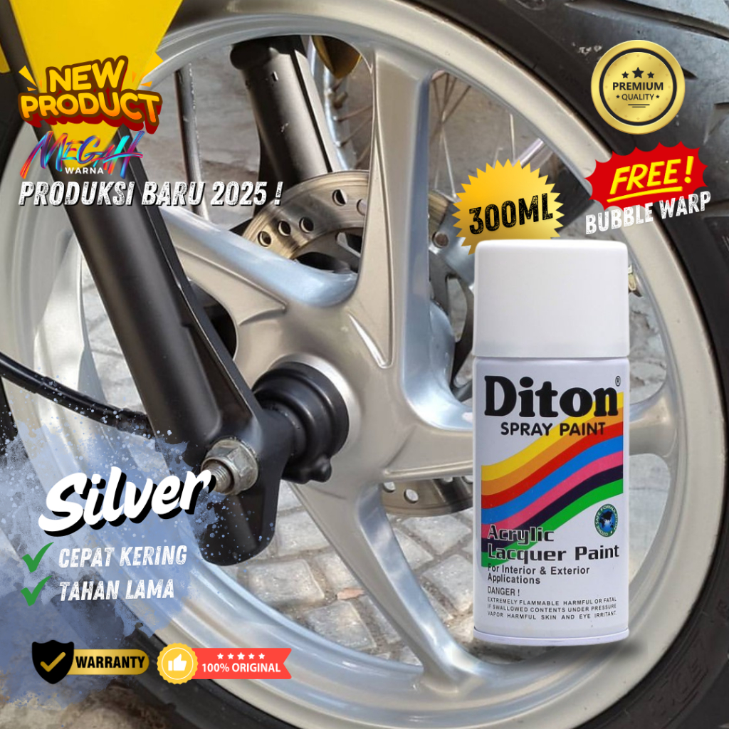 Pilox Diton 300cc Pilok Pylox Silver Silper 836