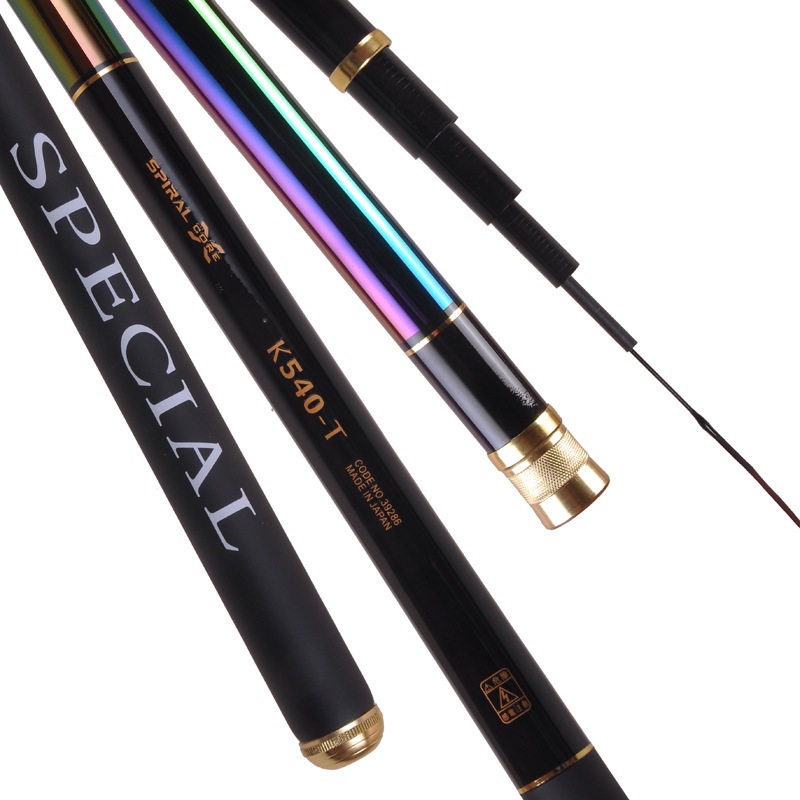 Joran Tegek Borderless Pelangi Ruas Panjang 6h / Shimano Borderless GLK Pelangi Bonus Ujung solid