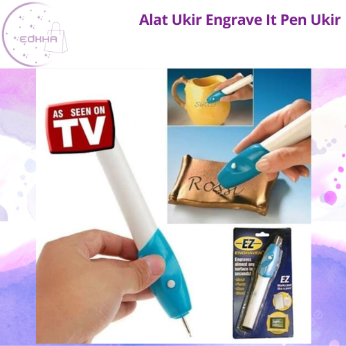

EDKHA - Engrave It Pen Alat Ukir Elektrik As Seen On TV Barang Unik bisa mengukir memahat di semua bidang ipad laptop gelas kaca
