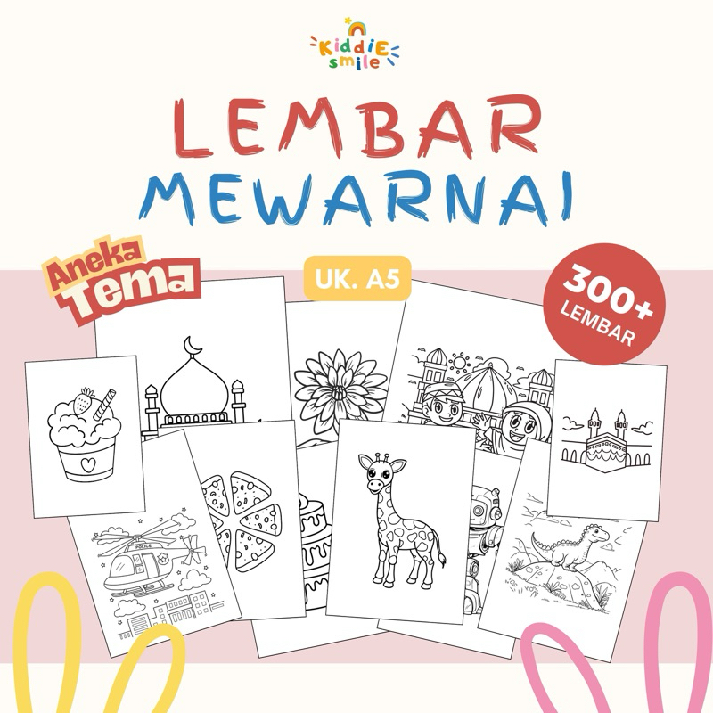 

[TERMURAH] 50 Lembar Berbagai Tema Gambar Mewarnai Anak Kertas Mewarnai Kertas Gambar Untuk Usia 2 3 4 5 6 Tahun Pendidikan PRA SEKOLAH PAUD TK SD Gratis Pensil Warna