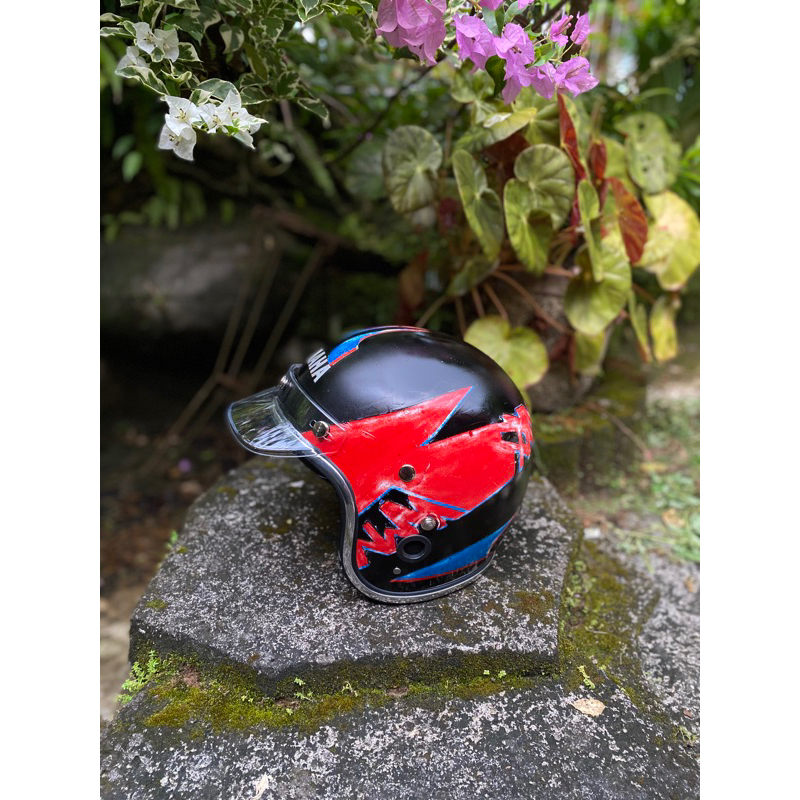 helm jadul lawas yamaha helm yamaha ori rx king dmi vigano kiwi