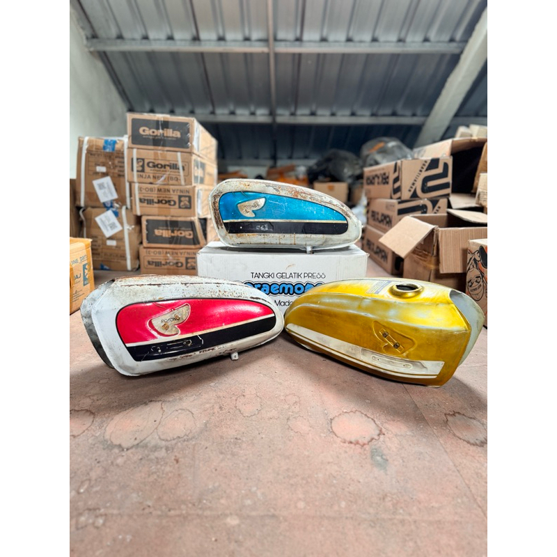 tangki cb glatik cb100 doraemon full press cat bladus model original