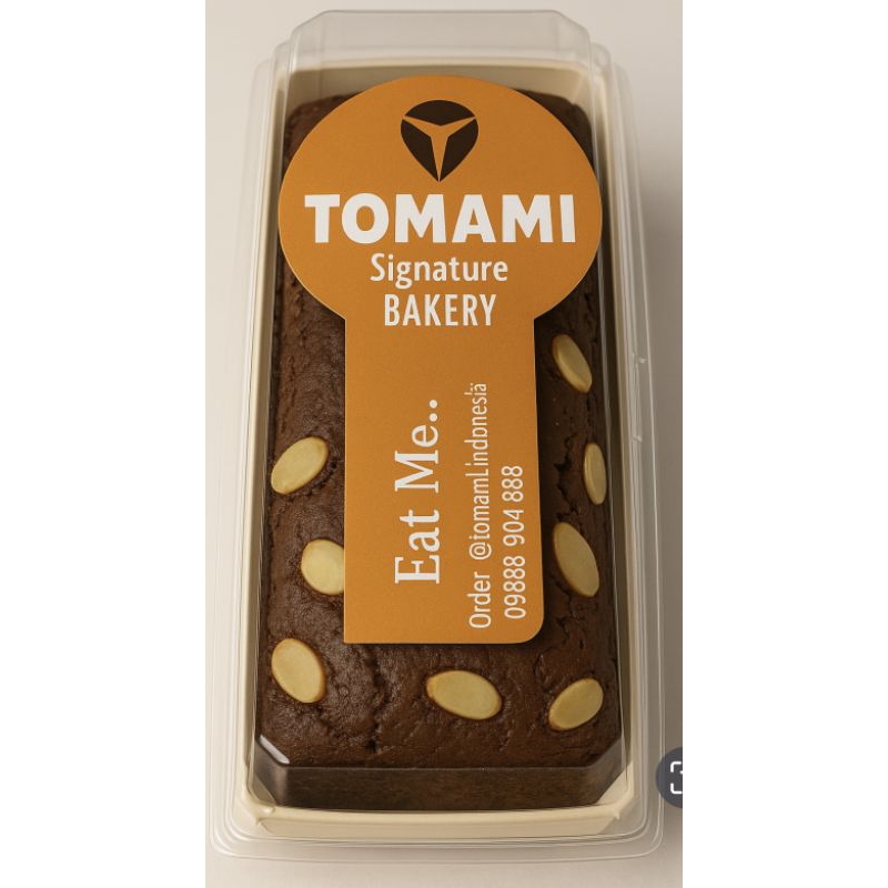 

Brownies square regular 19cmx9 cm. signature bakery by tomami