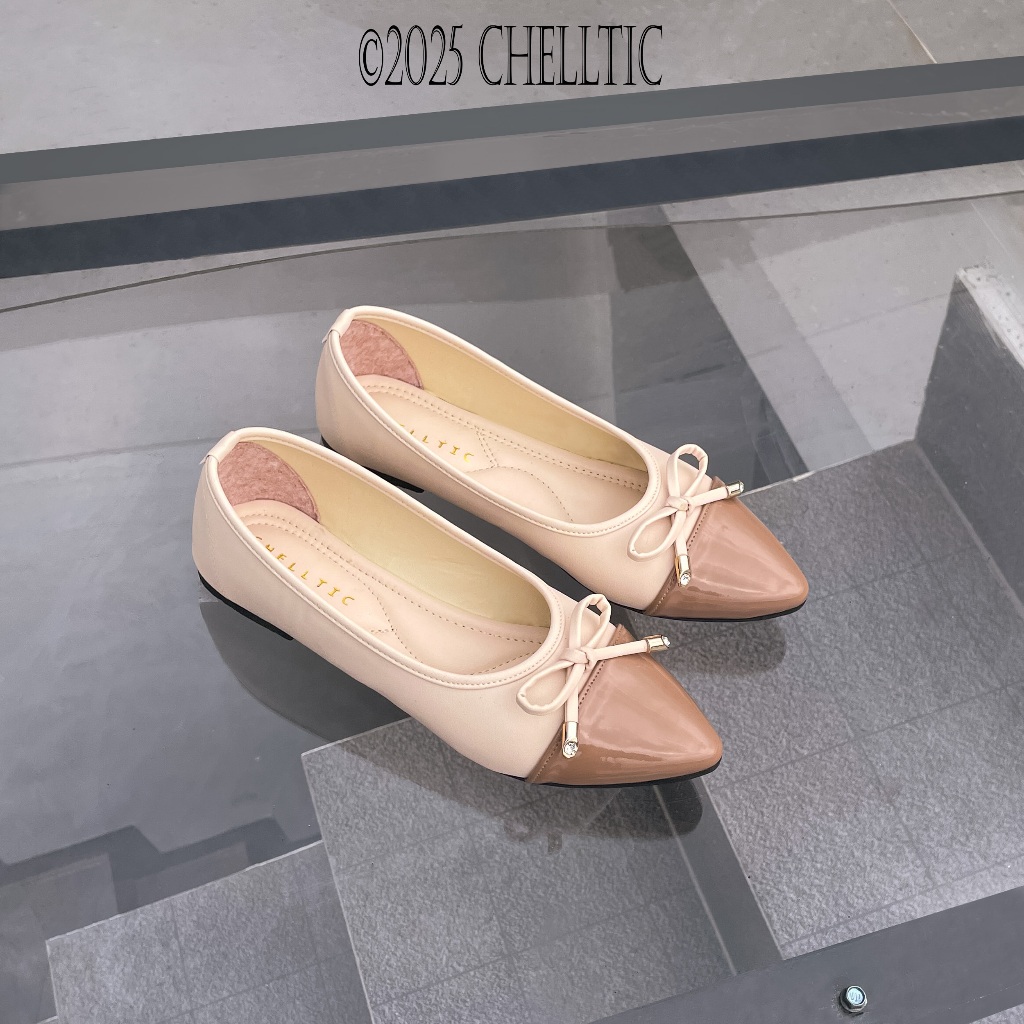 CHELLTIC Sepatu Wanita Flat Shoes Super Empuk | Sepatu balet | Sepatu flatshoes Cewek Korean Stlye |