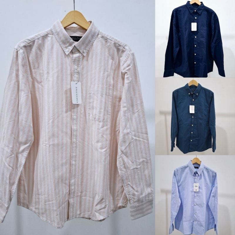 EXECUTIVE KEMEJA PRIA LENGAN PANJANG REGULER FIT ORIGINAL