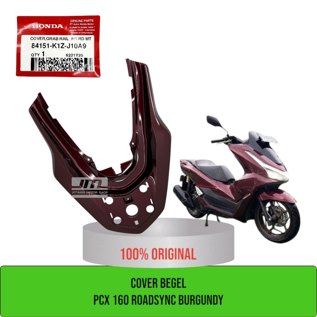 Cover begel new pcx 160 burgundy 84151-K1Z-J10A9