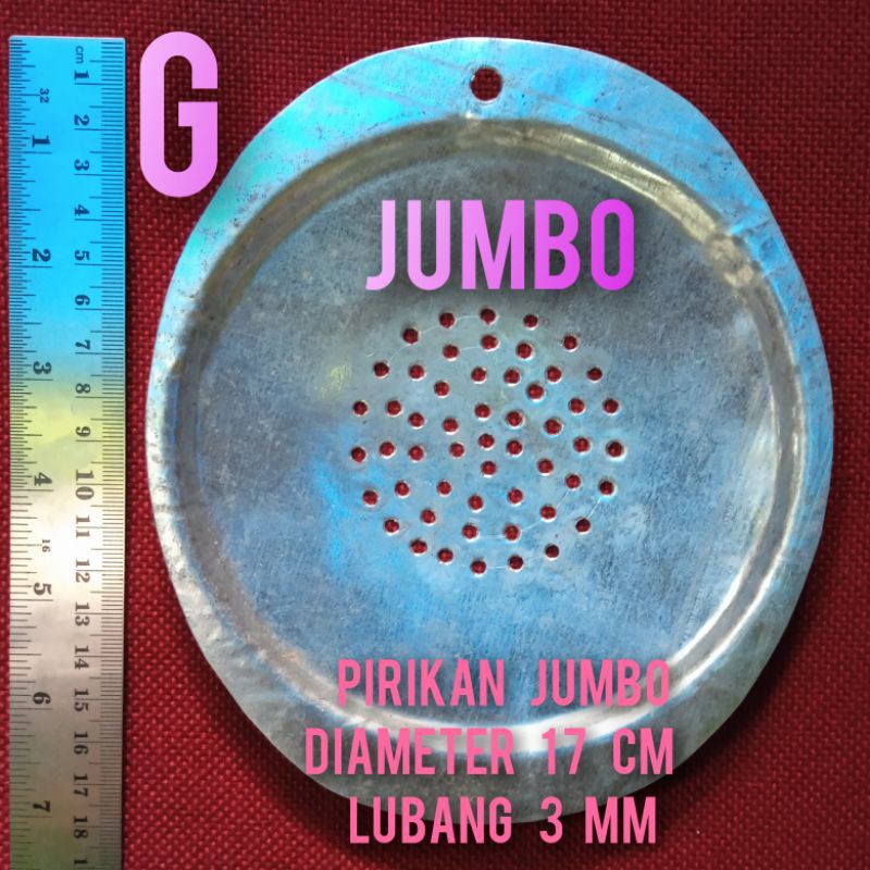 [JUMBO] VARIAN LUBANG G1-G6 CETAKAN PEMPEK KERITING/KERUPUK