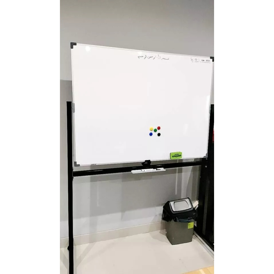 

whiteboard standing double face 80 x 120 cm