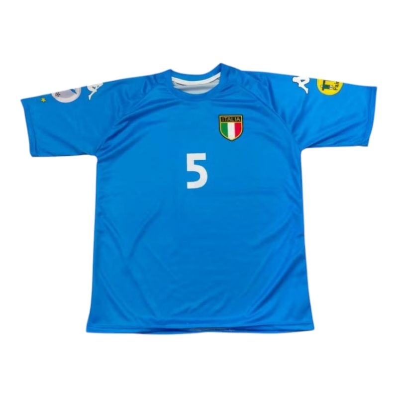 Jersey Bola Italia Euro 2000 Retro Full Printing