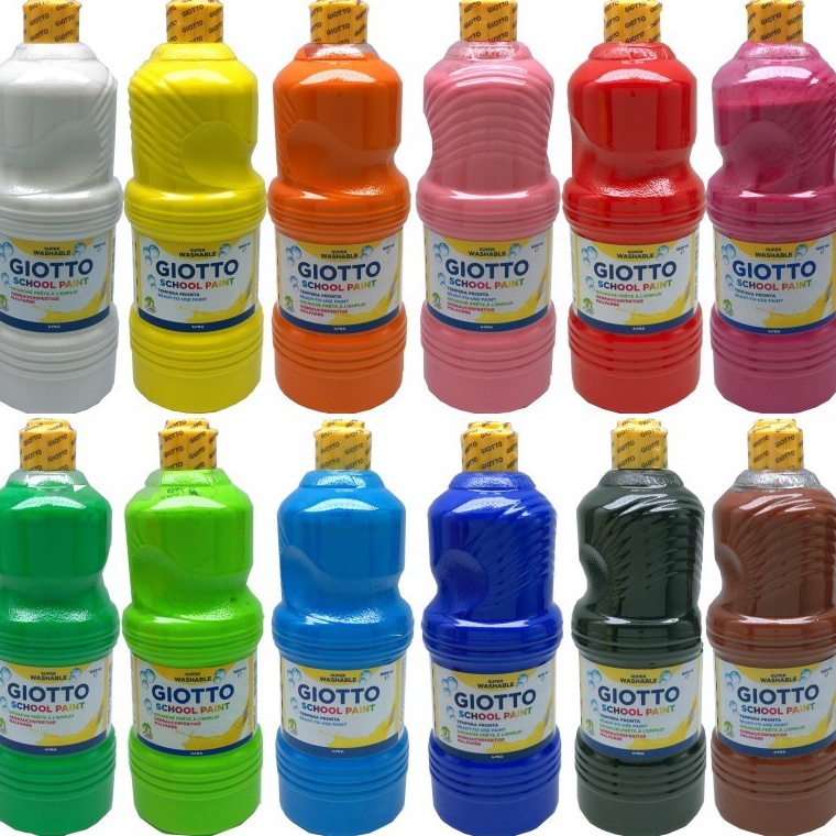

KODE X6Q GIOTTO School Paint 1ml Cat Poster Sekolah 1 Liter