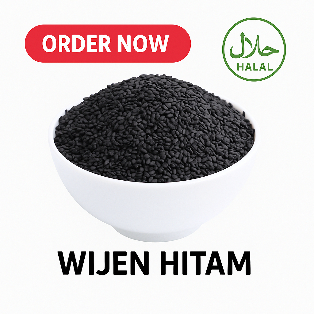 

BIJI WIJEN HITAM MENTAH 500GR