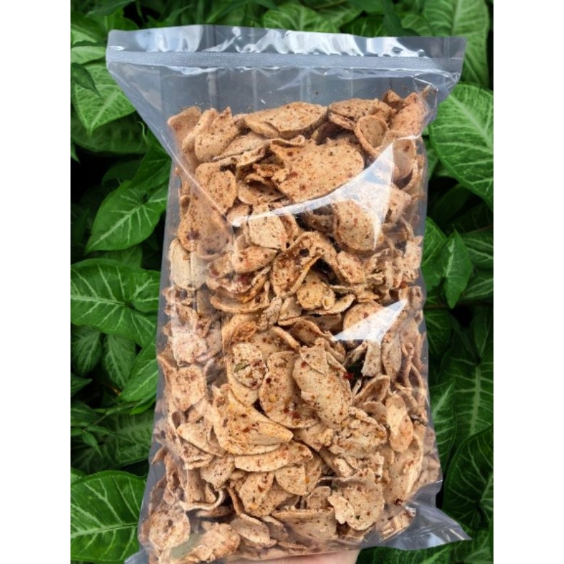 

Basreng pipih 500gr pedas daun jeruk