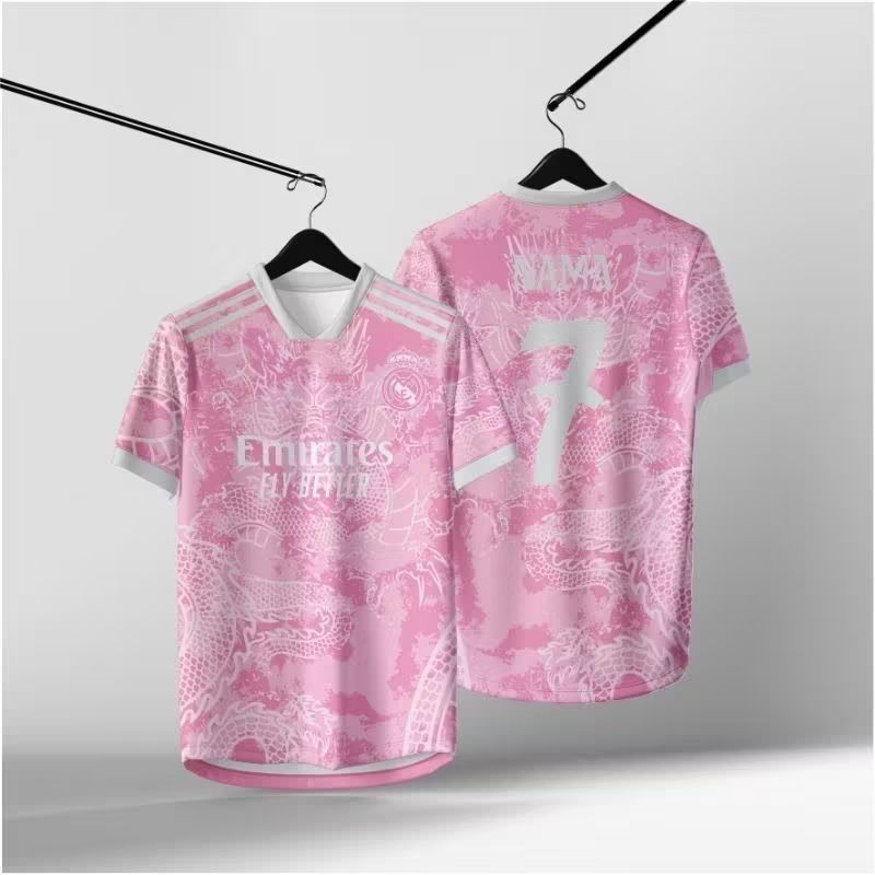 JERSEY MADRID SPESIAL DRAGON PINK