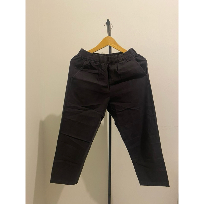 Uniqlo Cotton Relax Pants Navy