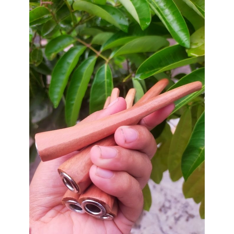 Once Pipa Pipo Rokok Kayu Setigi laut model S Nusantara 12cm