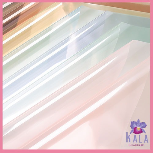 

Kertas Bunga Buket Wrapping Paper Flower Color OPP Transparent Reflection Waterproof KB6088
