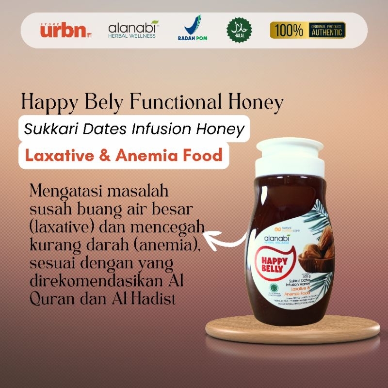 

Alanabi Happy Bely Sukkari Infusion Honey