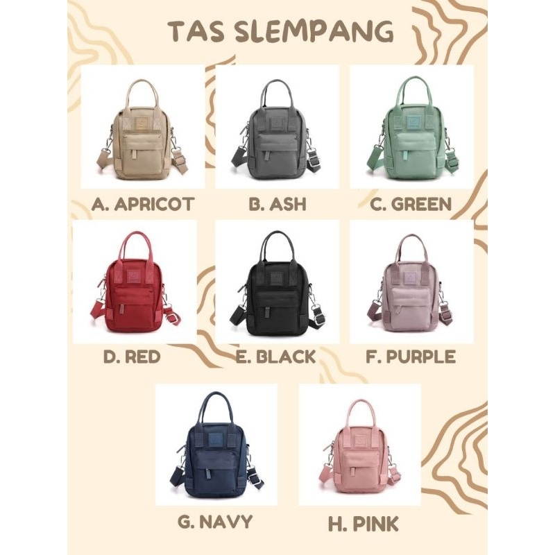 Tas selempang colorful fox