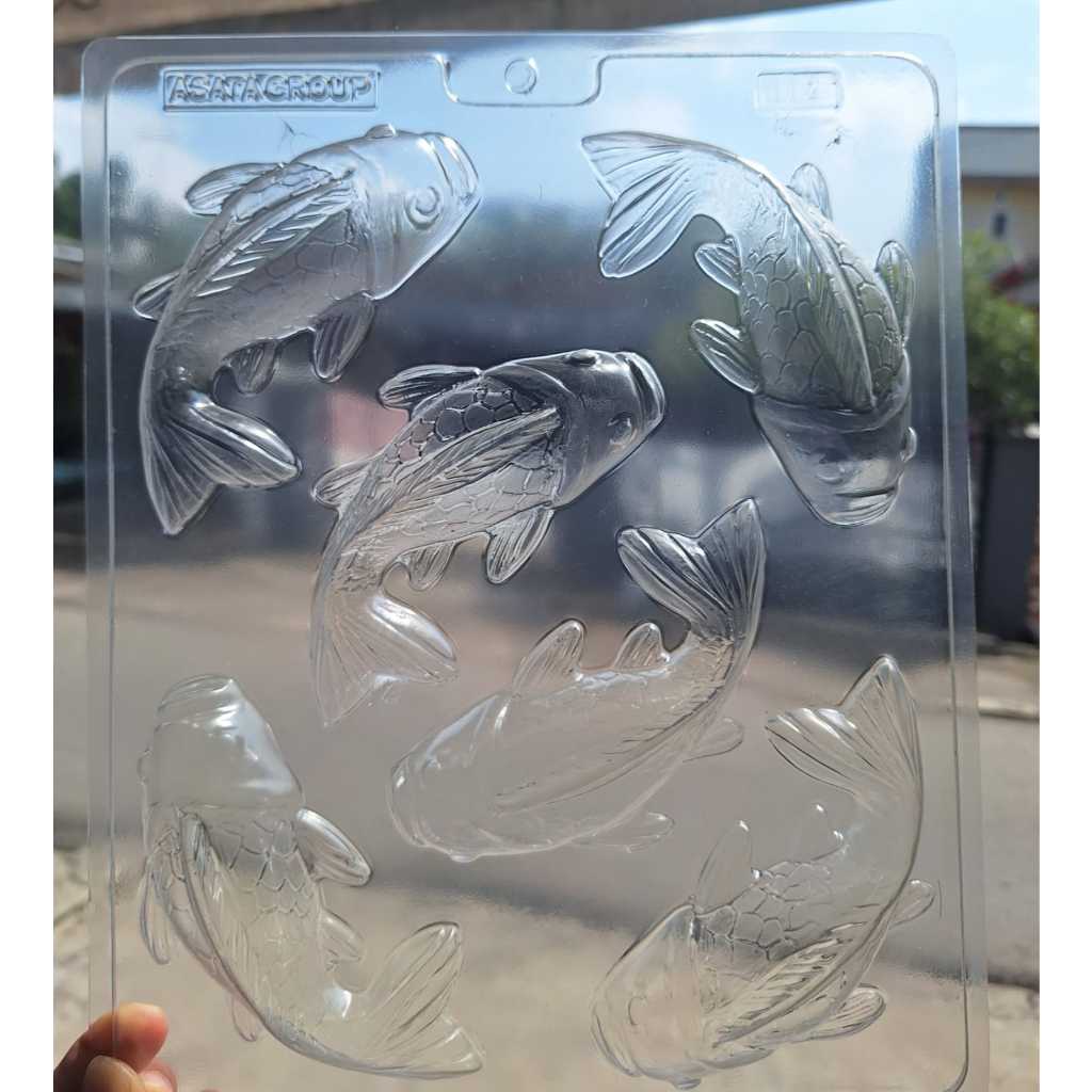 Cetakan Koi Sedang - Puding Ikan Koi - Cetakan Ikan