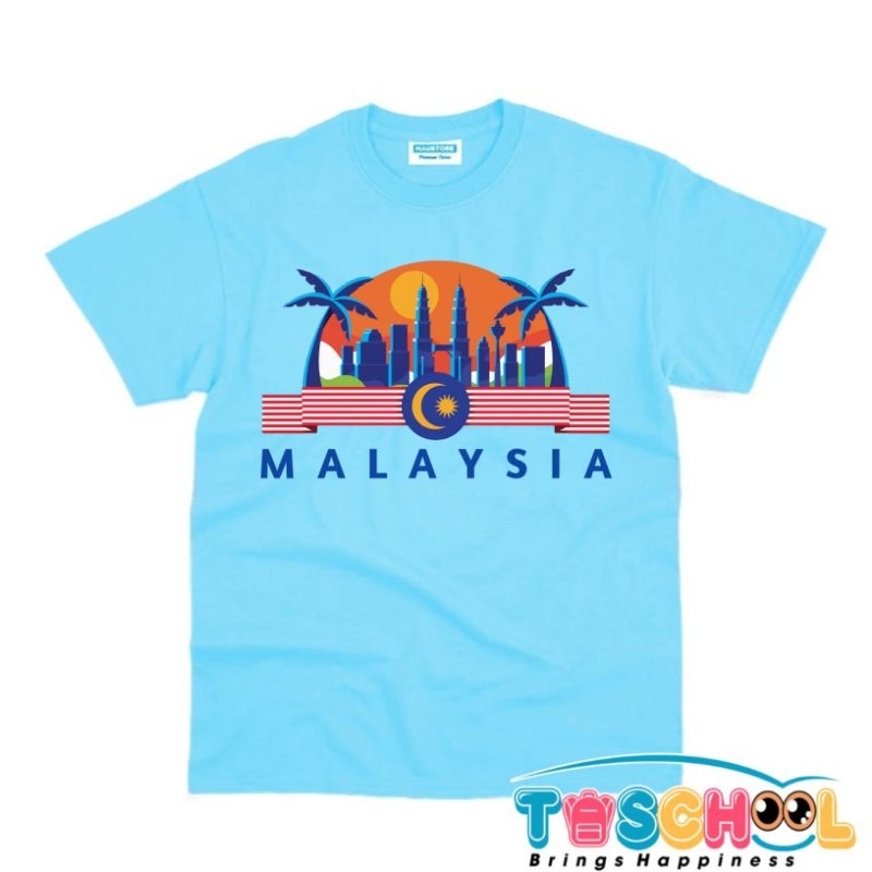 BAJU ANAK KAOS ANAK OLEH OLEH MALAYSIA KUALA LUMPUR SOUVENIR KAOS