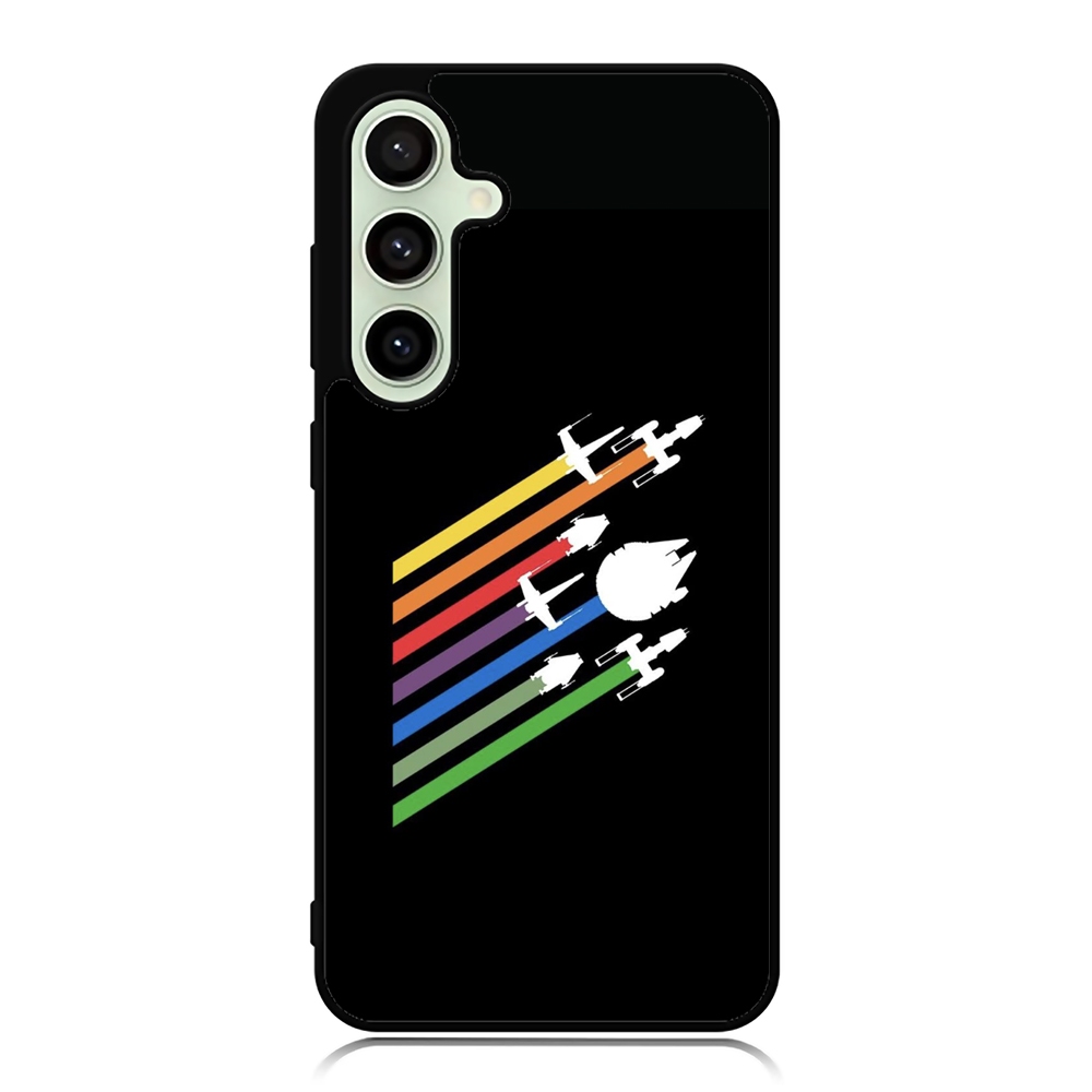 Case Samsung A56 A36 A55 A54 A53 A52 A51 A50  TPU Rubber Custom STARWARS Ship