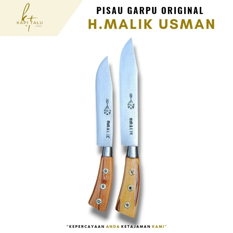 Pisau Garpu H. Malik (Usman) Asli Original [PISAU PANAS]