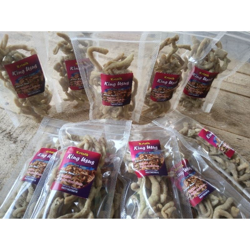 

KERIPIK USUS PREMIUM KING USUS 50gram RENYAH DAN GURIH