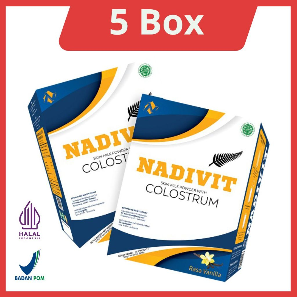 

TABALONG - Nadivit Original Susu Kolostrum Untuk Syaraf Kejepit HNP 5 Box