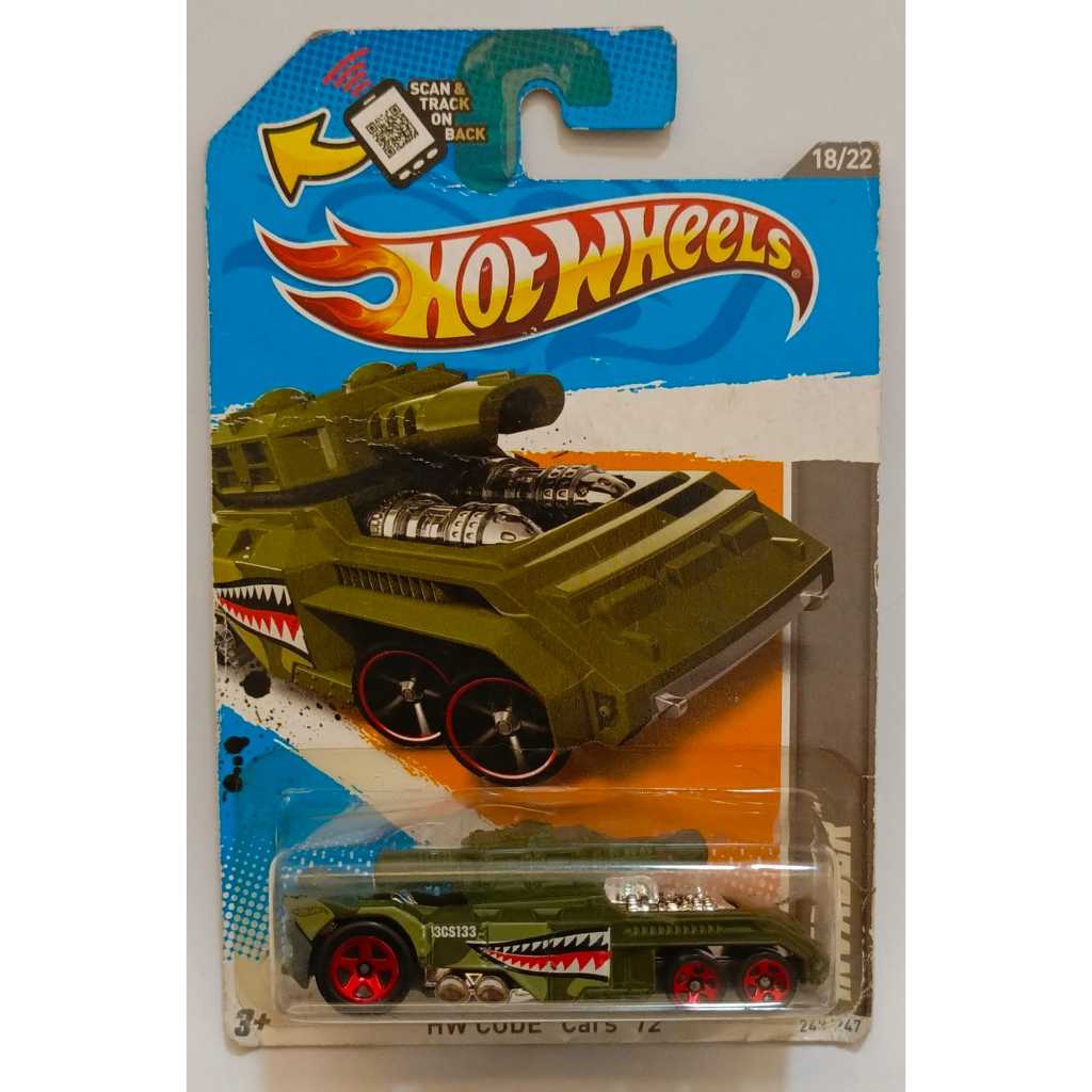 HOT WHEELS INVADER  STRAIGHT PIPES UNGU MERCY BREAKER HW BLUECARD KLASIK