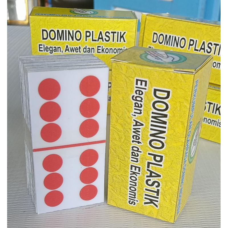 Kartu Domino Plastik