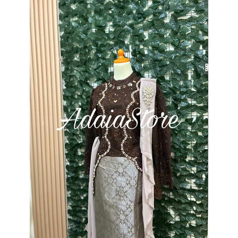 KEBAYA ZEA / KUTUBARU HIJAB MODERN / KEBAYA PAYET CANTIK