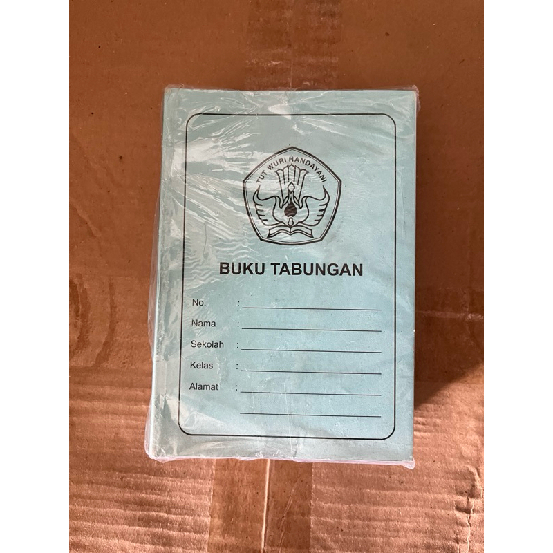 

BUKU TABUNGAN 1 PAK ISI 50 Biji (1 buku isi 12 Halaman)
