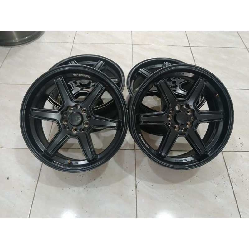 VELG MOBIL BEKAS R17 BAUT 5 HSR MINAS R17X7 H5X100/114 ET45 BISA BUAT INNOVA .XPANDER .RUSH .TERIOS 