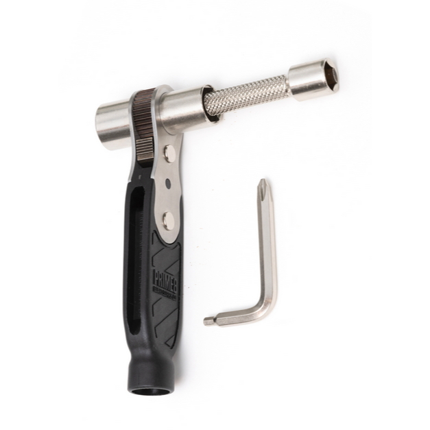 Skateboard Tool Prime8 Triple Ratchet Lite Skate Tool Black
