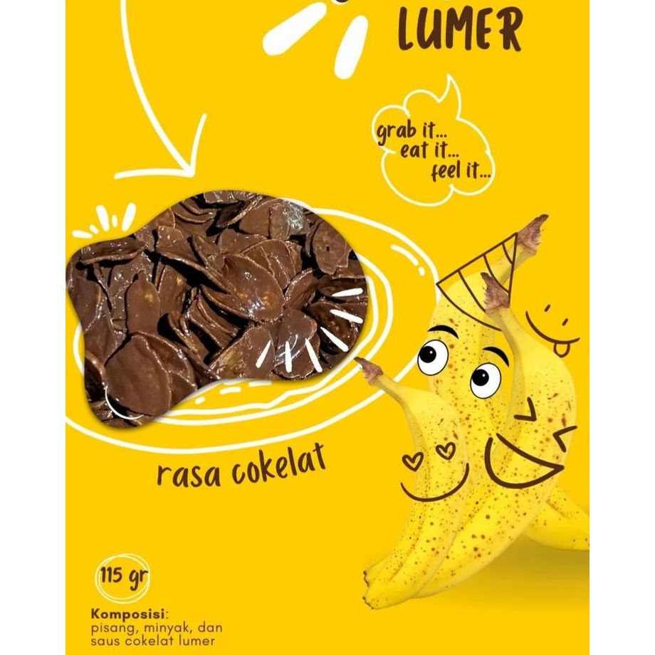 

KERIPIK PISANG LUMER / KIRIPIK PISANG / RASA COKLAT / KERIPIK MAMA BONE