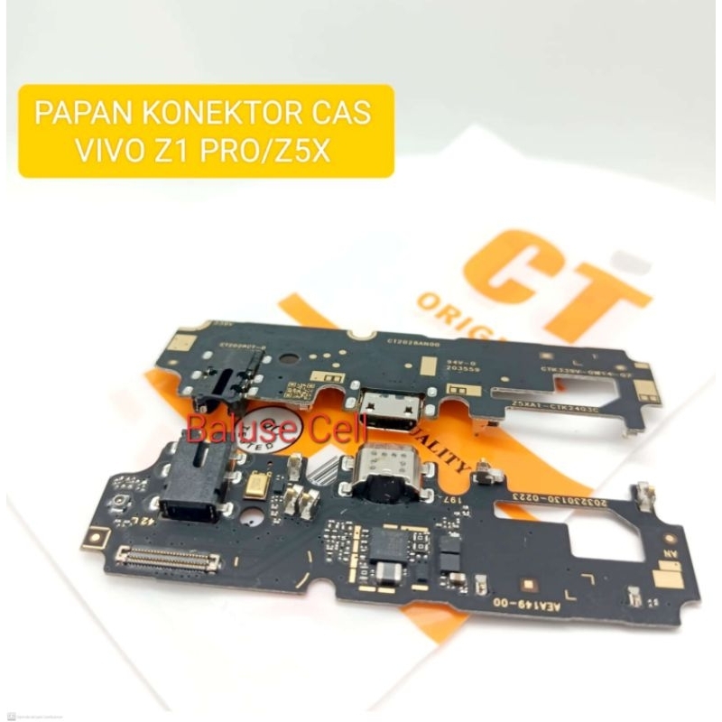 Papan Charger Flexible Konektor Cas Vivo Z1 Pro/ Z5X IC Original full IC