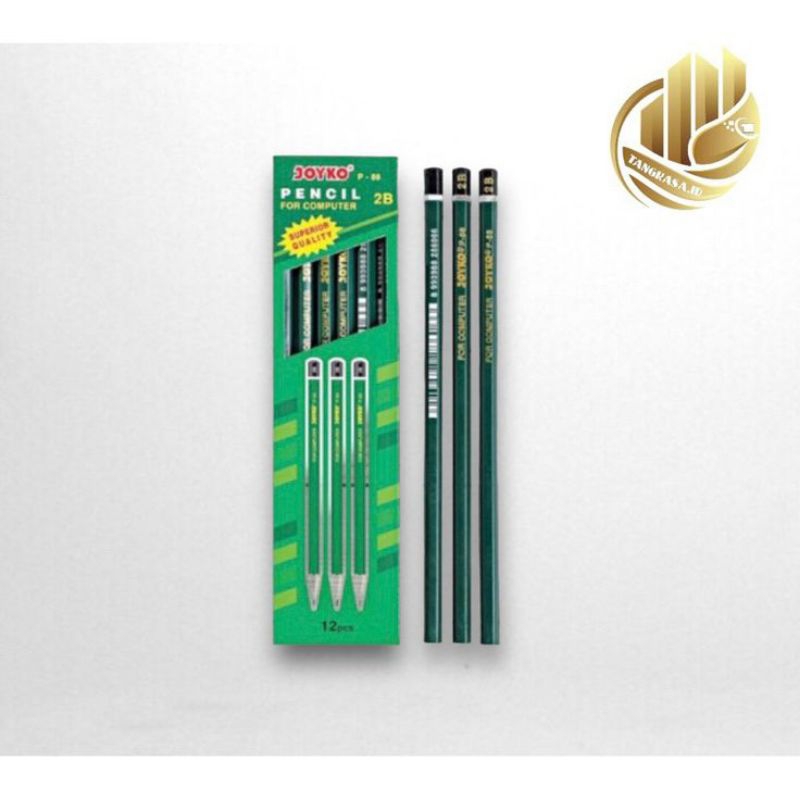 

pensil joyko p-88 2B 12 pcs lembut kuat. (12pcs) gel pen pulpen pena murah 0,5/0,38mm