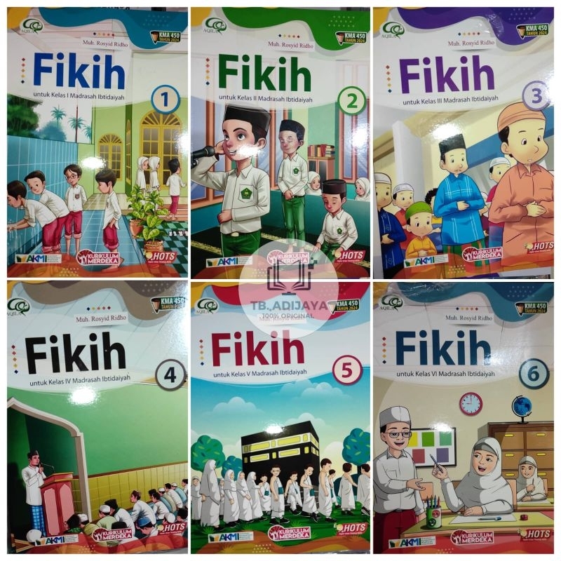 Fikih SD MI Kelas 1 2 3 4 5 6 Kurikulum Merdeka Aqila Tiga Serangkai