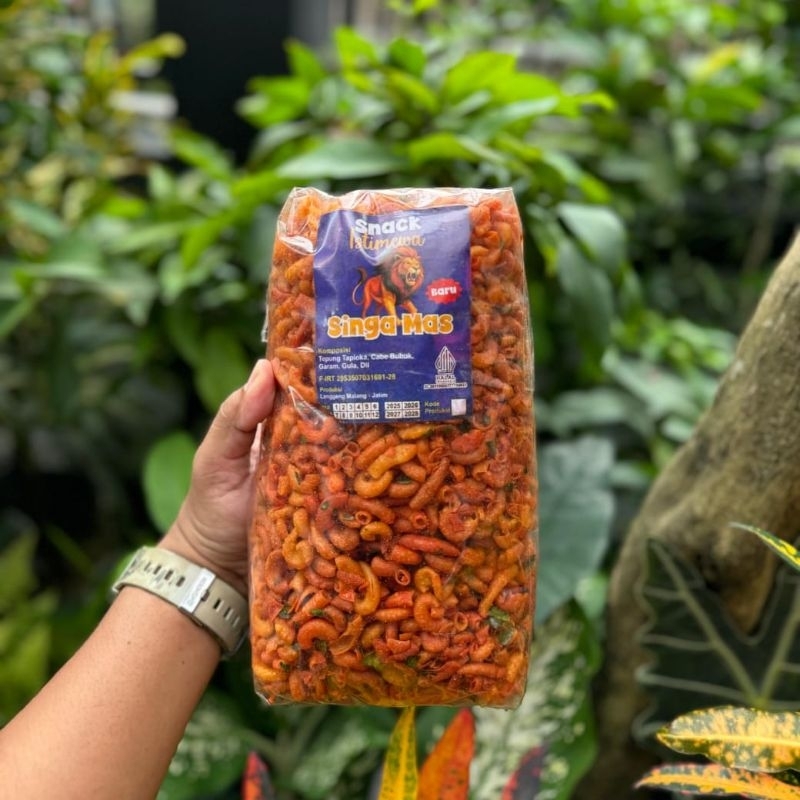 

makaroni pedas bumbu cikruh 1 kg "MAKARONI NDOWER