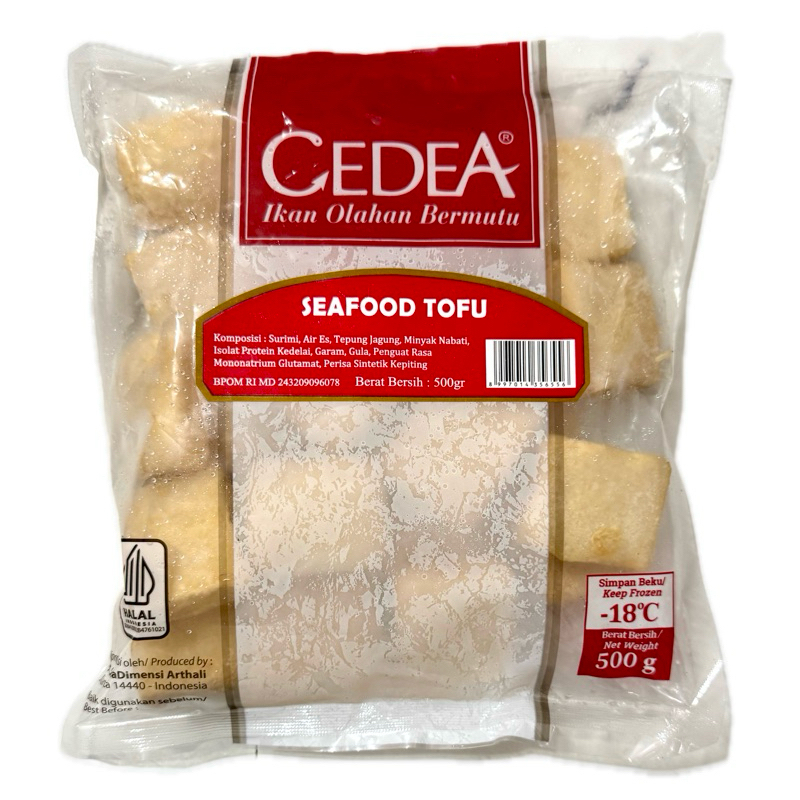 

CEDEA Seafood Tofu 500gr