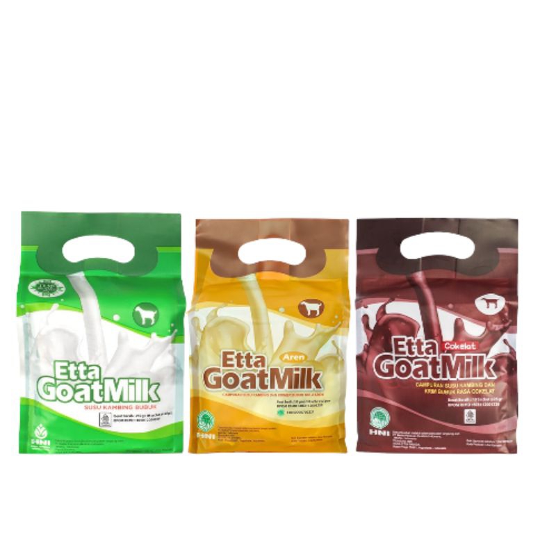 

Etta Goat Milk HNI - Susu Kambing Etawa - Susu Kesehatan Tulang - Susu Murni - 10 sachet