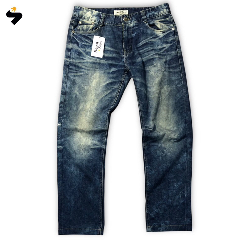 Seratkayu - INVISIBLE BLUE WASH VTG || Fading Jeans