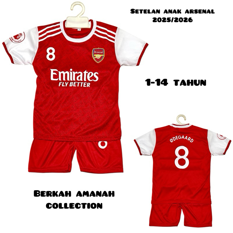 setelan baju bola anak/ baju bola anak/ kaos setelan baju bola anak