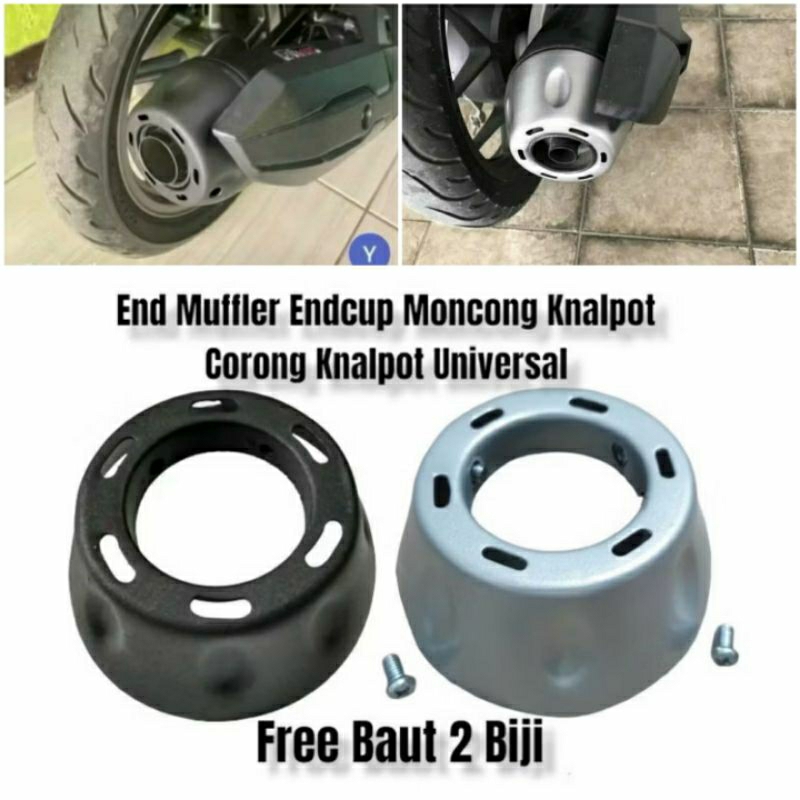 End Muffler Corong Knalpot Moncong Knalpot Copy CMS ZRC K59 54N Tsukigi Nmax Aerox Scoopy Vario 125/