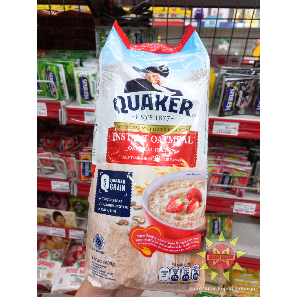 

Quaker Instant Oatmeal 800 gram