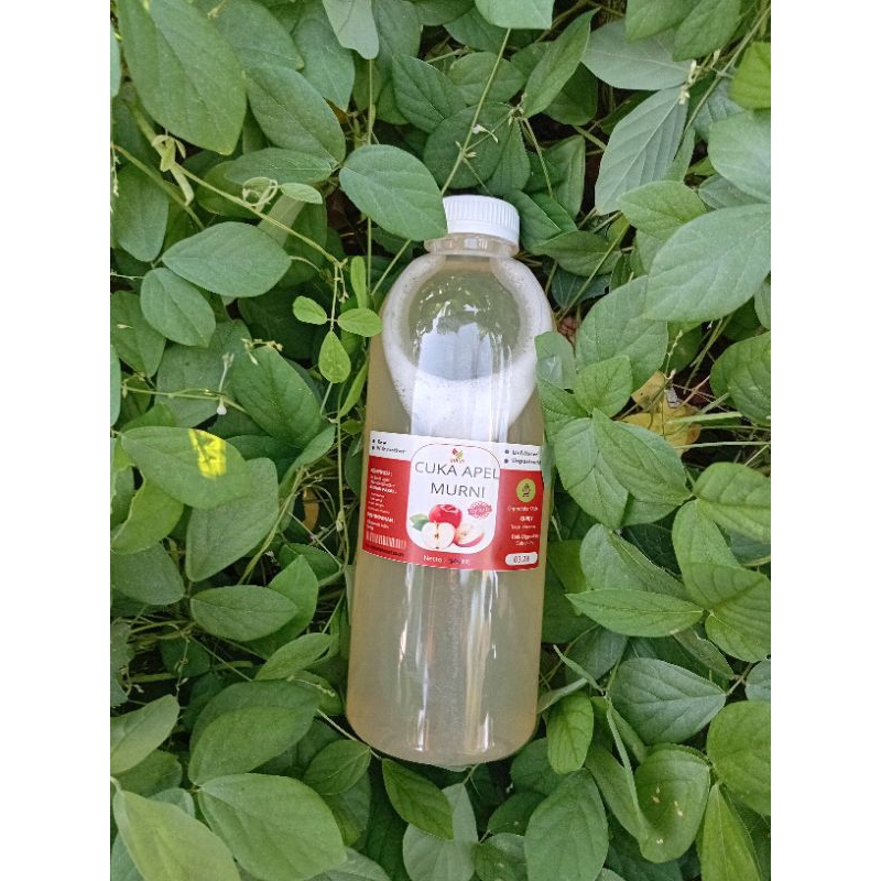 

cuka apel 1000 ml 1 liter cuka apple vinegar sari apel