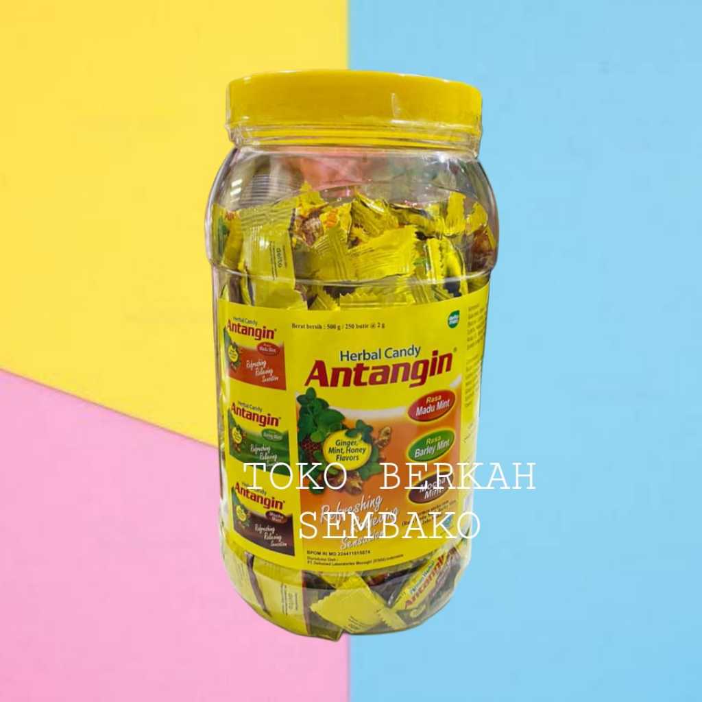 

(TOPLES) Permen Herbal Candy ANTANGIN Aneka Rasa 500gr