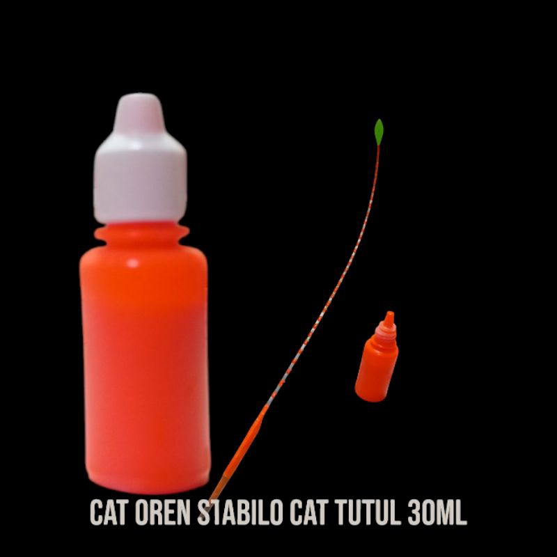 

Cat warna orange/oren Stabilo Cat tutul Cat tetes 30ml